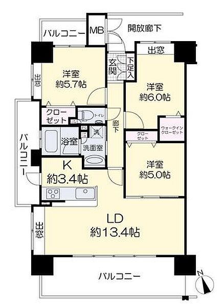 間取り：333000057823