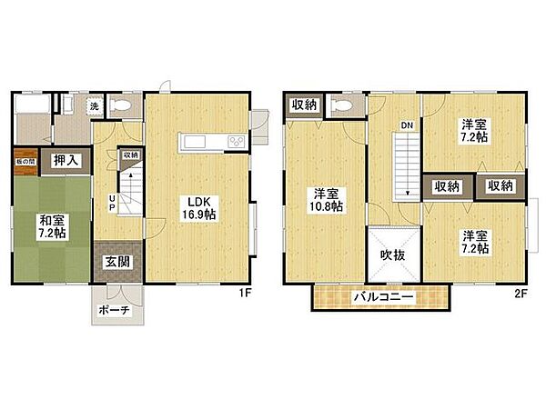 間取り：334000258509