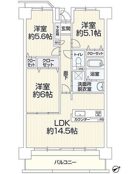 間取り：334000262410