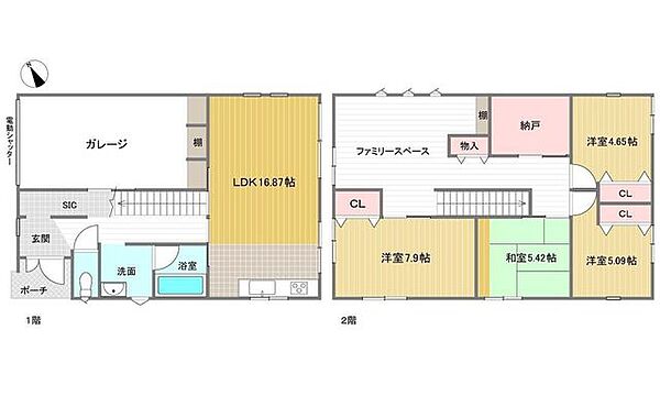 間取り：334000262724