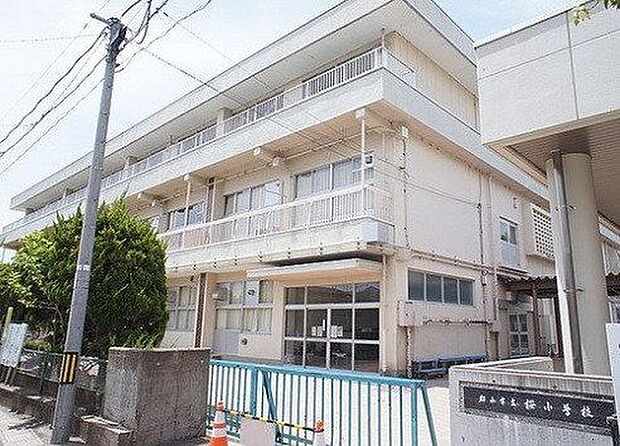 郡山市立桜小学校 410m