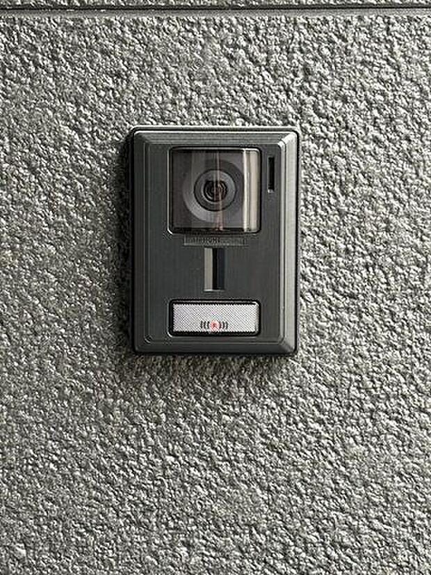 来客者を確認出来るカメラ付きインターホン