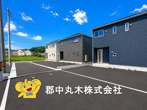前面道路が広いので、車の出入りがしやすい敷地です☆