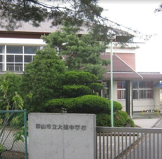 郡山市立大槻中学校 1100m