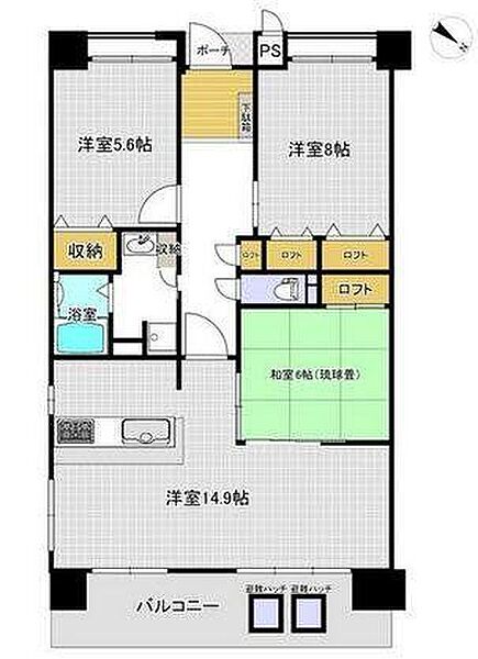 間取り：344000017193