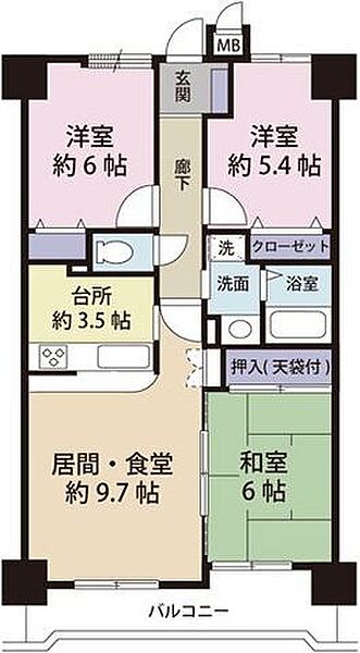 間取り：344000017608
