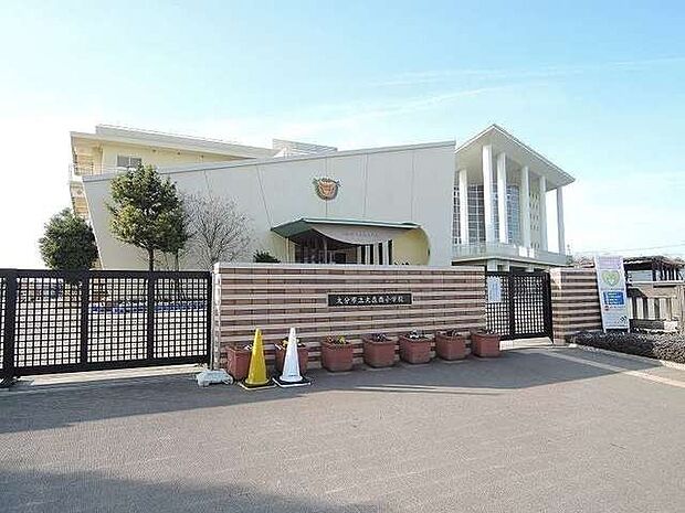 大分市立大在西小学校 1080m