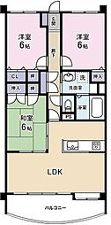 アスティオン高砂 3LDKの間取図画像