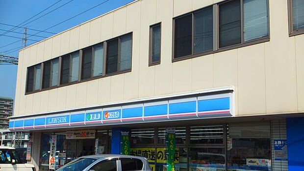 ローソン 大分下郡5丁目店 416m