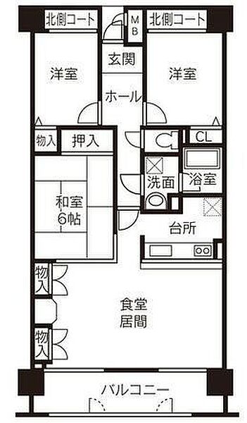 間取り：344000019297