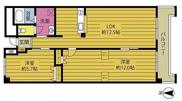 間取り：344000019650