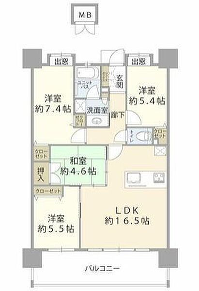 間取り：344000020174