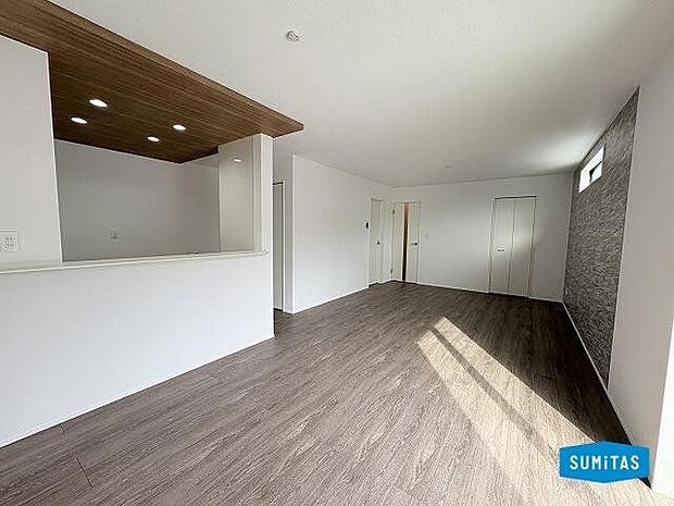 LDKは広々20帖♪家族で一番長く過ごす場所はゆったりと◎