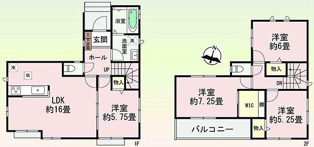 LDK横の洋室は開けるとより広々としますね♪