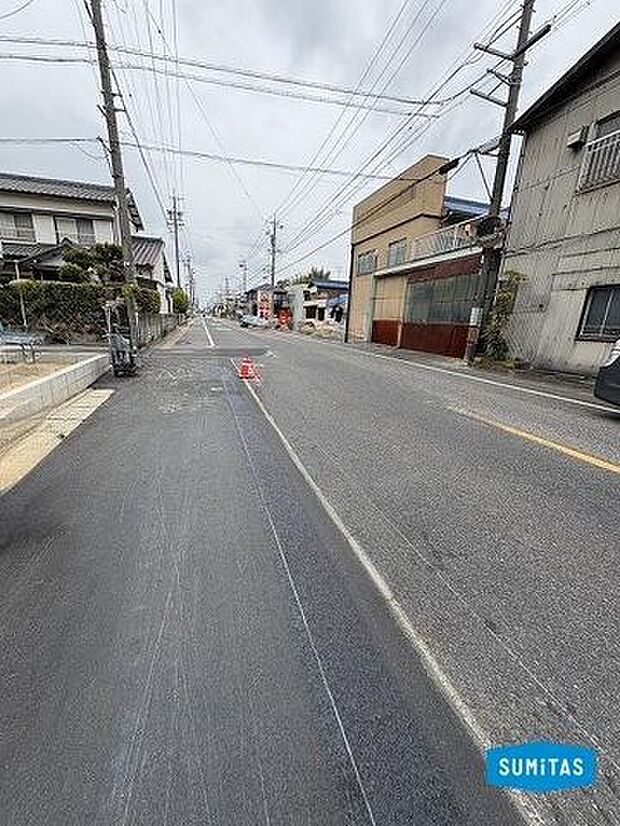 前面道路