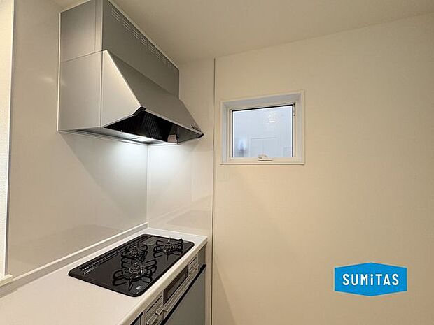 3口ガスコンロ付で料理もはかどる♪