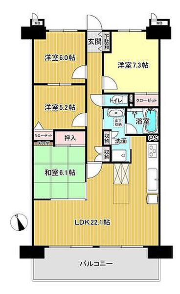 間取り：323000531899