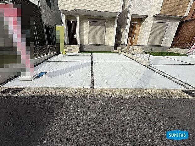 並列2台駐車可(車種によります)