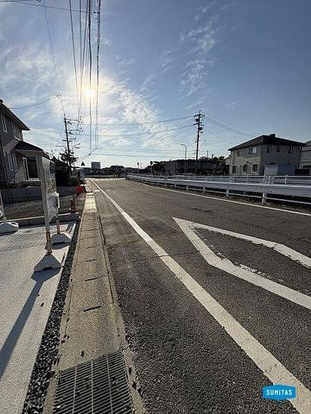 前面道路