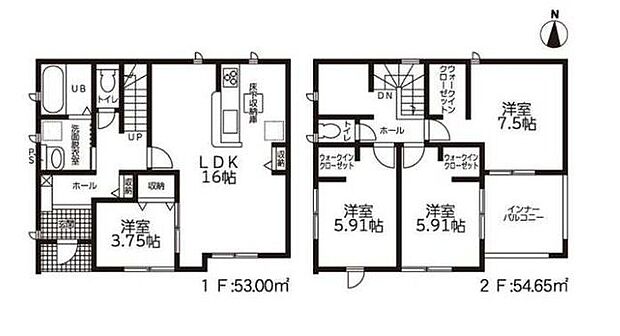 インナーバルコニー付で急な雨も安心なおうちです◎