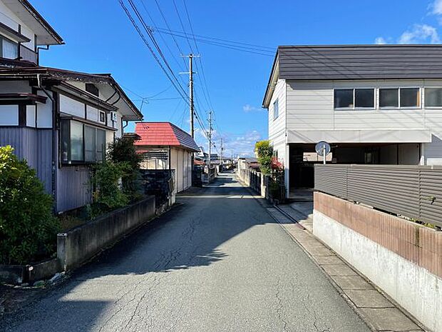 前面道路は幅員4.0m♪