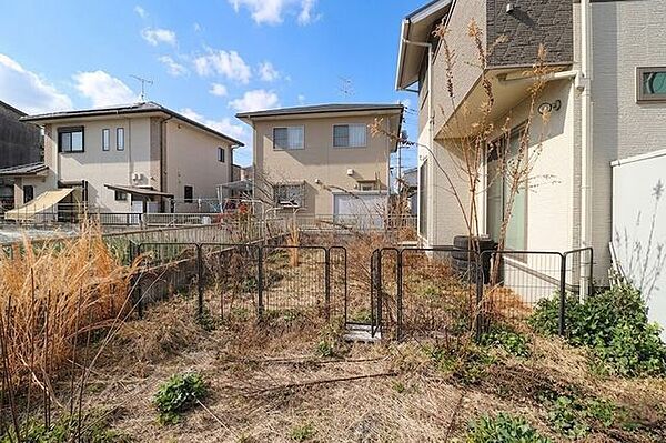 家庭菜園も出来る広さがあります♪