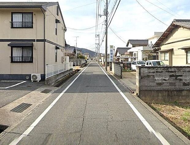 前面道路