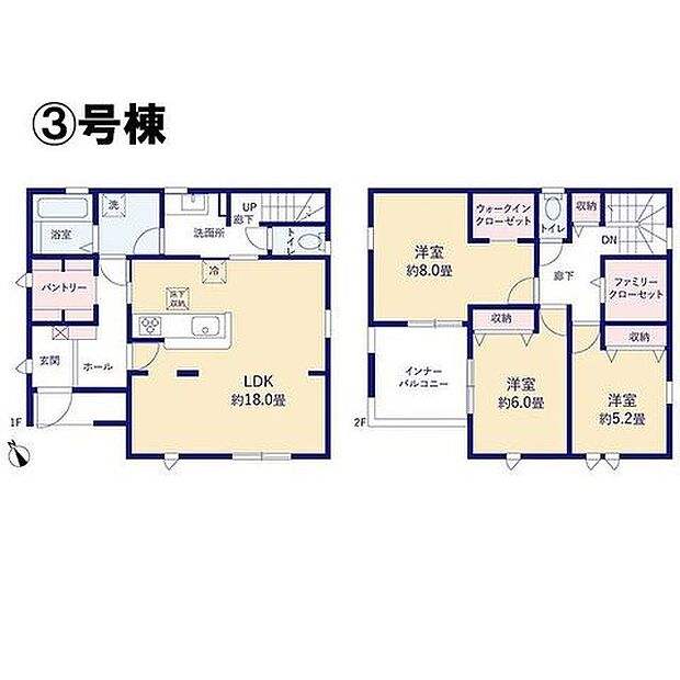 3号棟間取