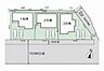 外観：全体区画図：2号棟