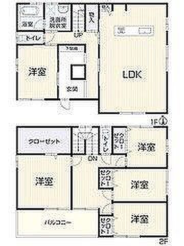 間取り：333000057264