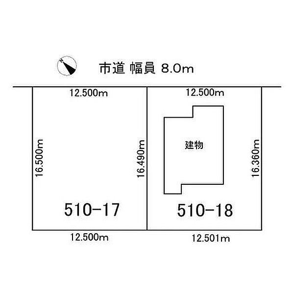 区画図：301000101043