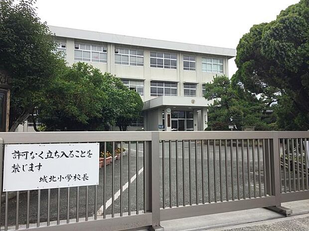 熊本市立城北小学校 650m