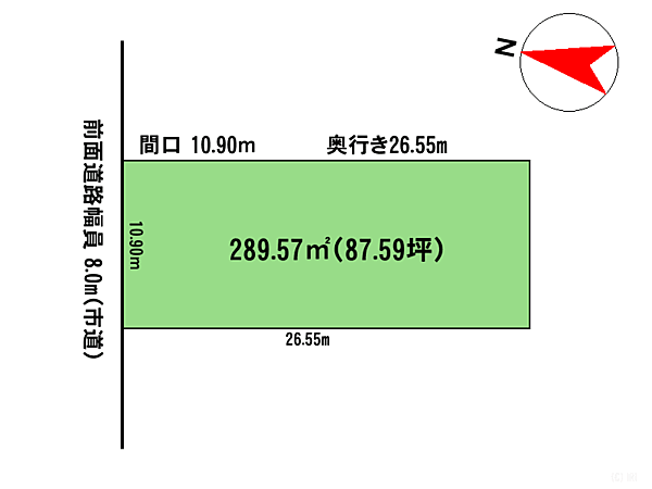 区画図：301000115245