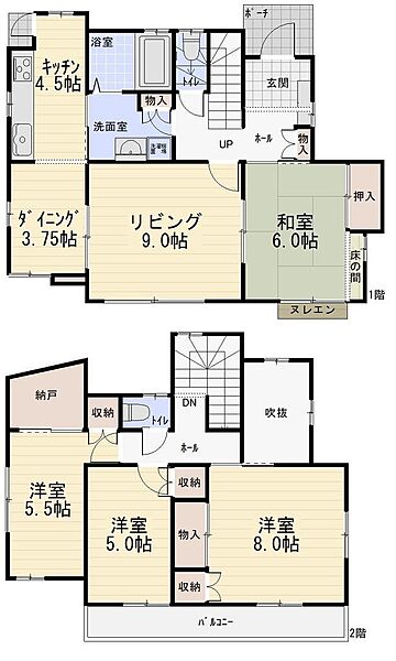 間取り：308000189816