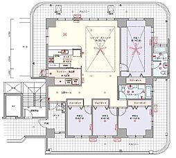 TORIIMANSIONの間取図画像