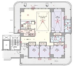 TORIIMANSION 4LDKの間取図画像