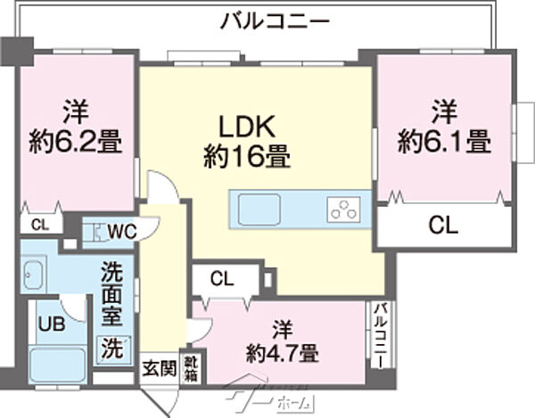 間取り：347000075334