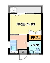 間取図画像 1K