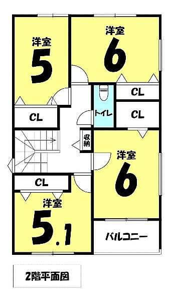 2階間取り