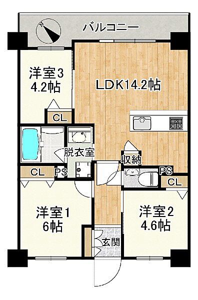 間取り：347000069324