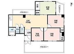 間取図画像 4LDK