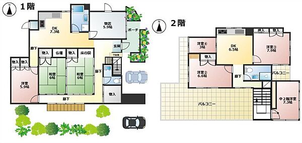 間取り：347000070174