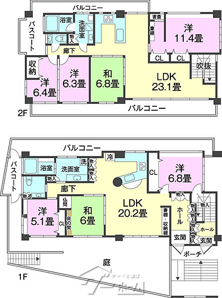 間取り：347000063797