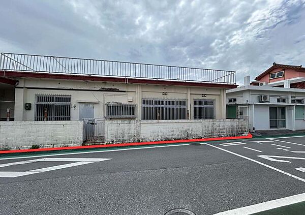 北寄りの建物
