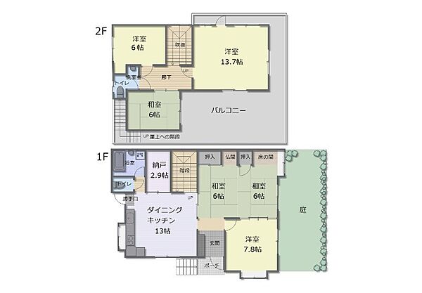 間取り：347000067052