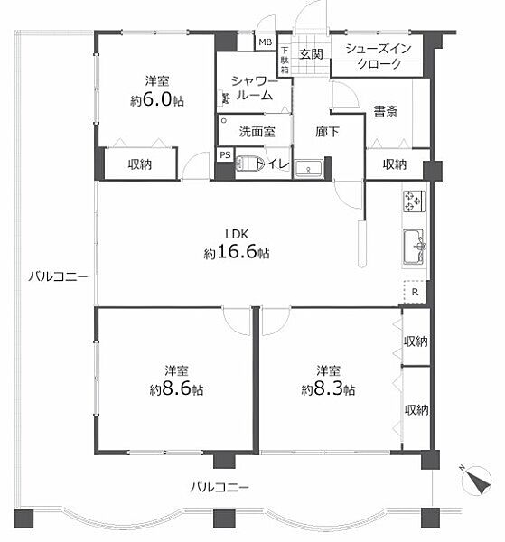 間取り：347000084350