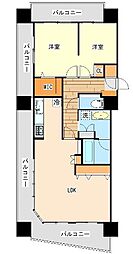 D'グラフォート沖縄タワーの間取図画像