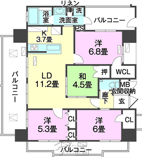 間取り：347000070229