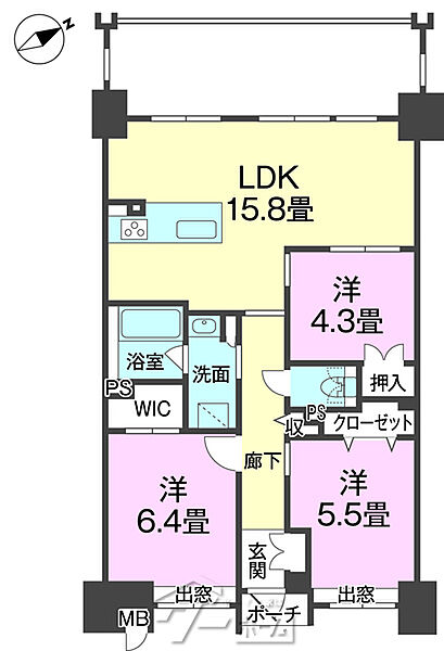間取り：347000081669