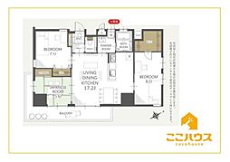 間取図画像 3LDK
